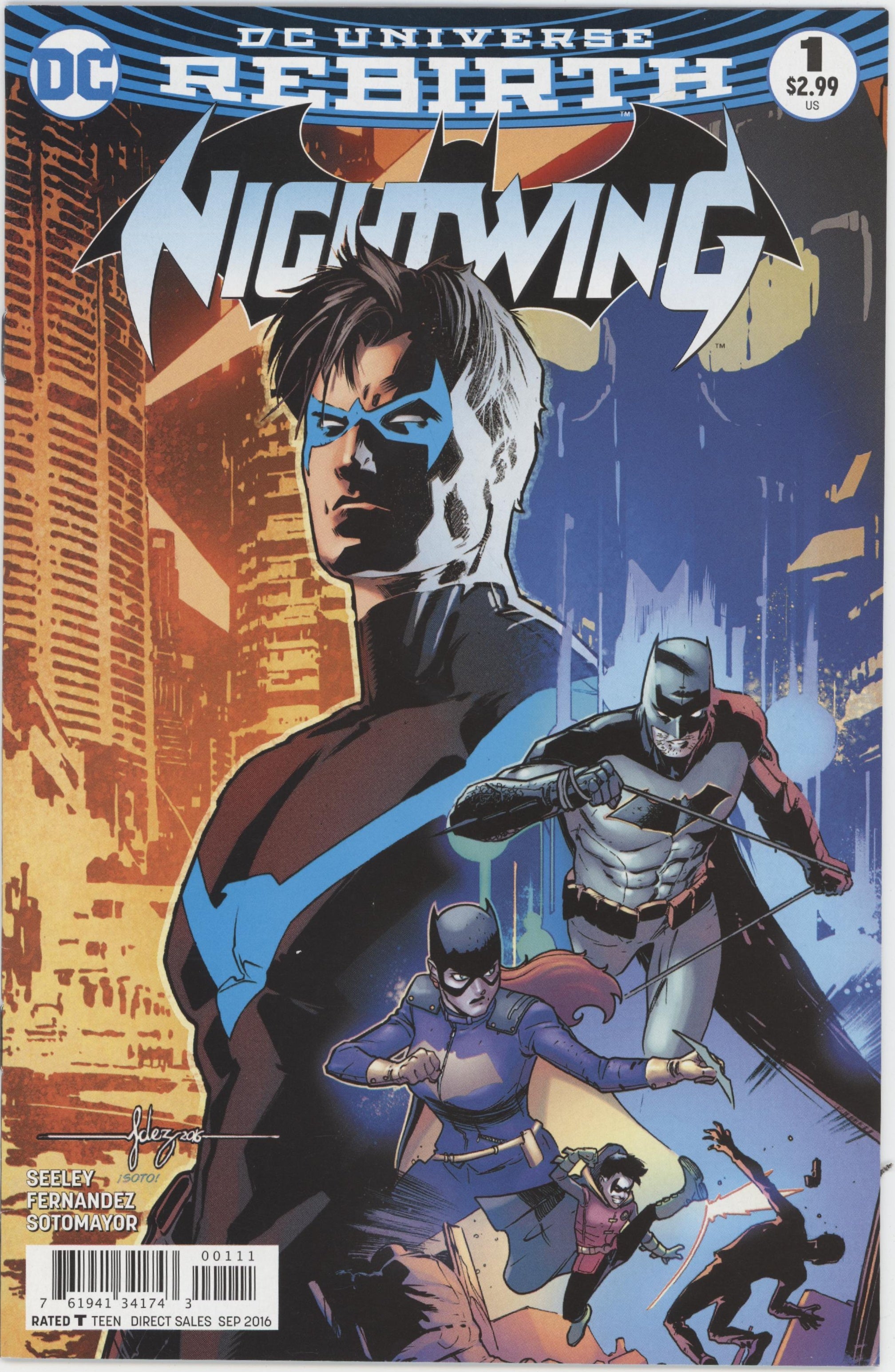 Nightwing (DC Universe Rebirth) #1、Collector Store LLC - Comics、kayou