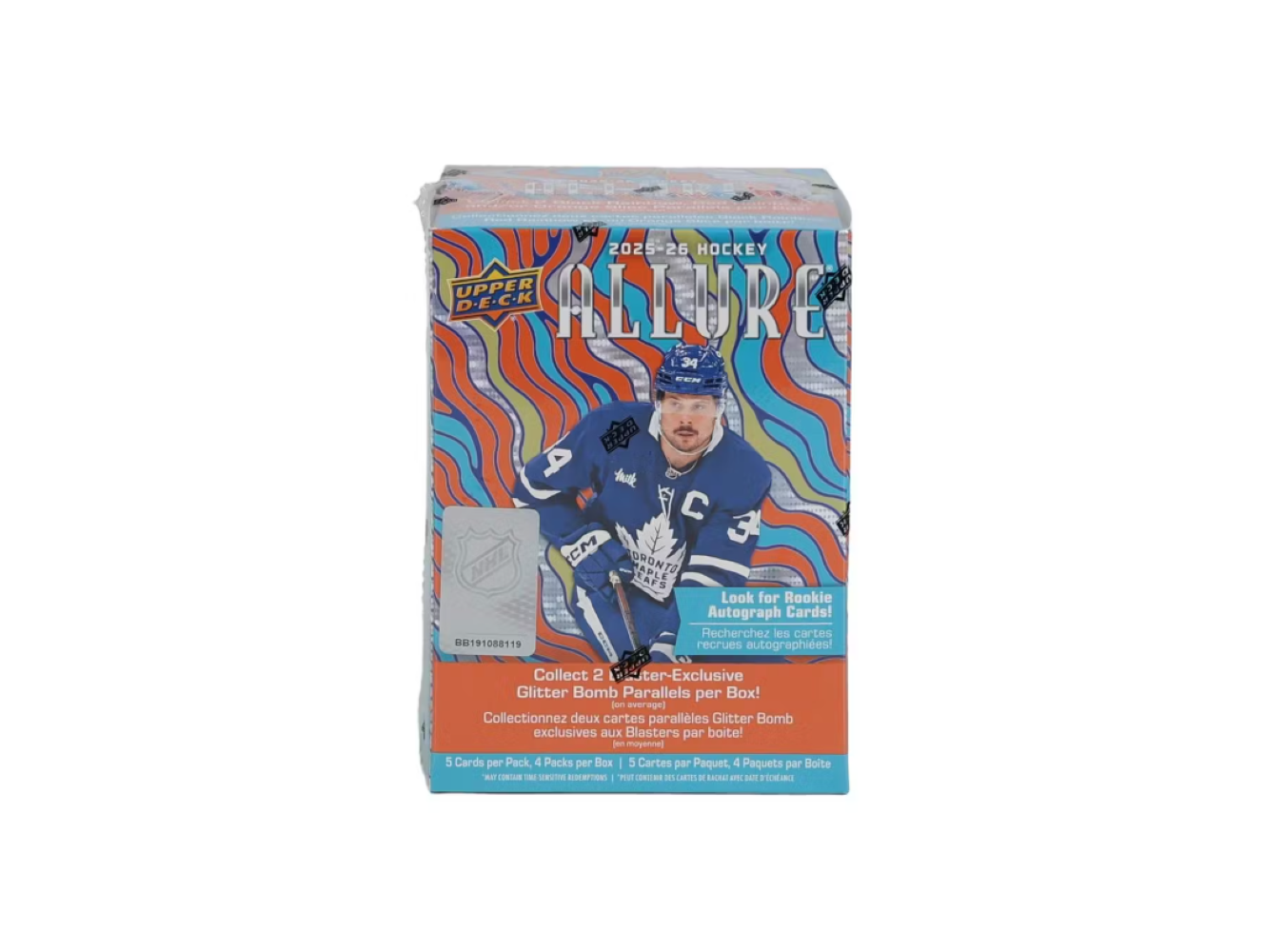 2025-26 Upper Deck Allure Hockey Blaster Box、Upper Deck、kayou