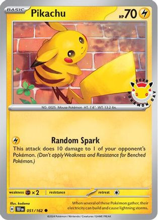 Pikachu (Pokemon Day 2026) 51 - Miscellaneous Cards Products Holofoil (MP)、GameNerdz、kayou