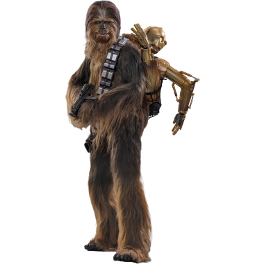 Star Wars: Chewbacca w/ Disassembled C-3PO MMS766 - 1/6th Scale Collectible Figure、Hot Toys、kayou
