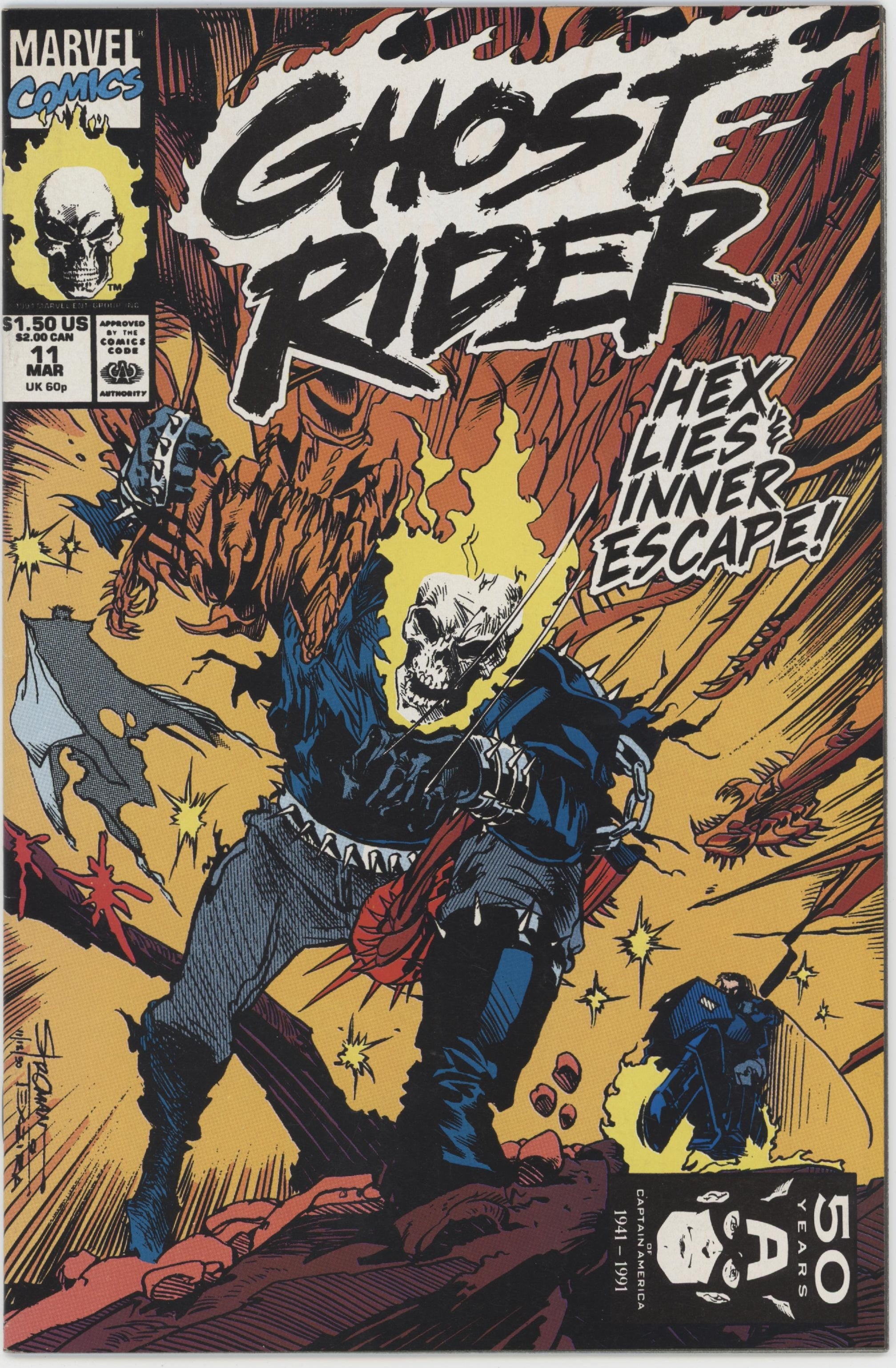 Ghost Rider (1990 2nd Series) #11、Collector Store LLC - Comics、kayou