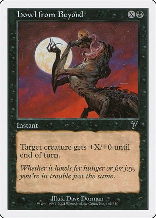 Howl from Beyond (7ED-142) - 7th Edition Foil、Wizards of the Coast、kayou