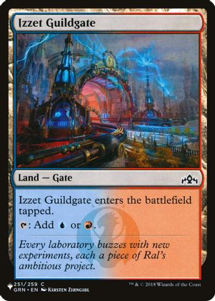 Izzet Guildgate (LIST-251/259) - The List Reprints、Wizards of the Coast、kayou