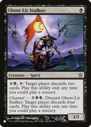 Ghost-Lit Stalker (LIST-69/165) - The List、Wizards of the Coast、kayou