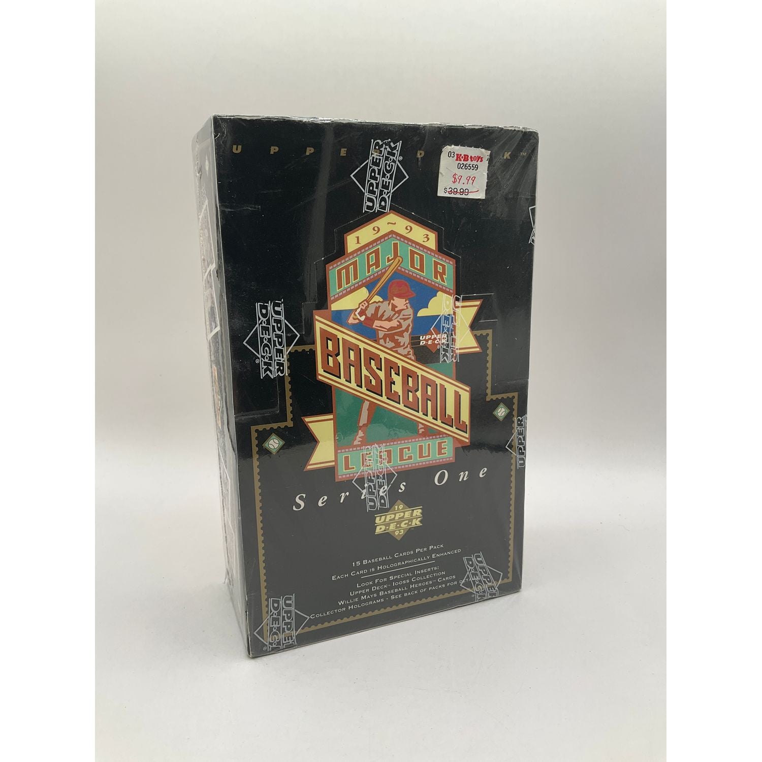 1993 Upper Deck Series 1 Baseball Hobby Box、Upper Deck、kayou