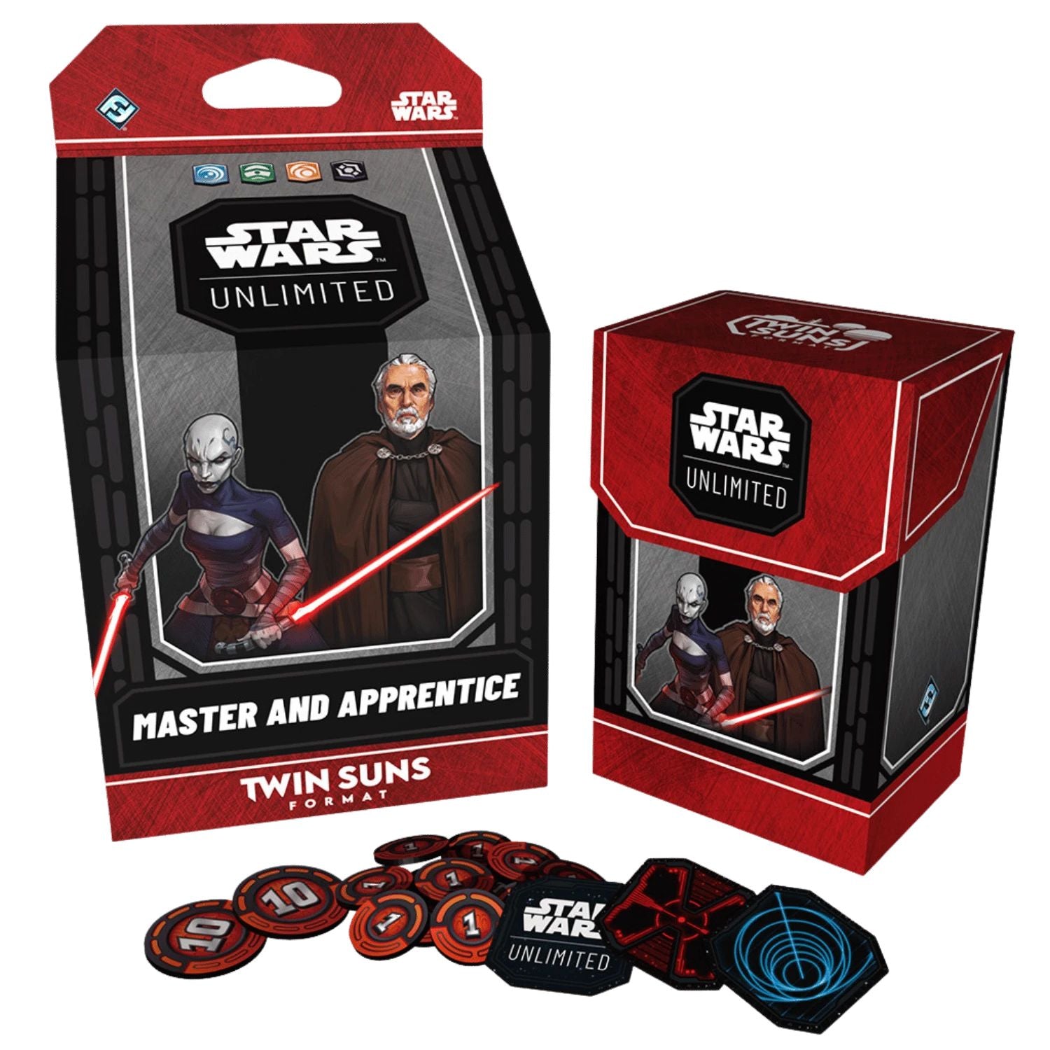Star Wars: Unlimited - 2026 Twin Suns Deck Display (Set of 4)、Star Wars、kayou