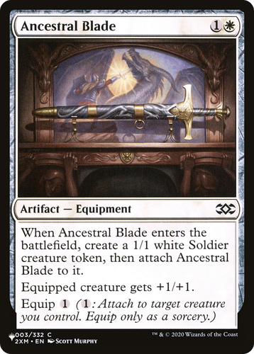 Ancestral Blade (LIST-003/332) - The List、Wizards of the Coast、kayou