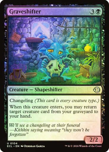 Graveshifter SGL-MTG-ECL-104-ENF、Magic: The Gathering、kayou