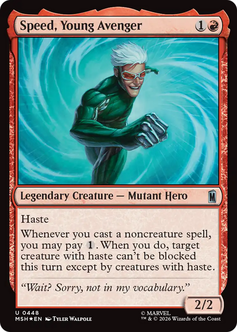 Speed, Young Avenger (Surge Foil) | Marvel Super Heroes、Magic: The Gathering、kayou