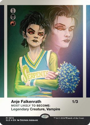 Anje Falkenrath (Rainbow Foil) (SLD-1874) - Secret Lair Drop Series Foil、Wizards of the Coast、kayou