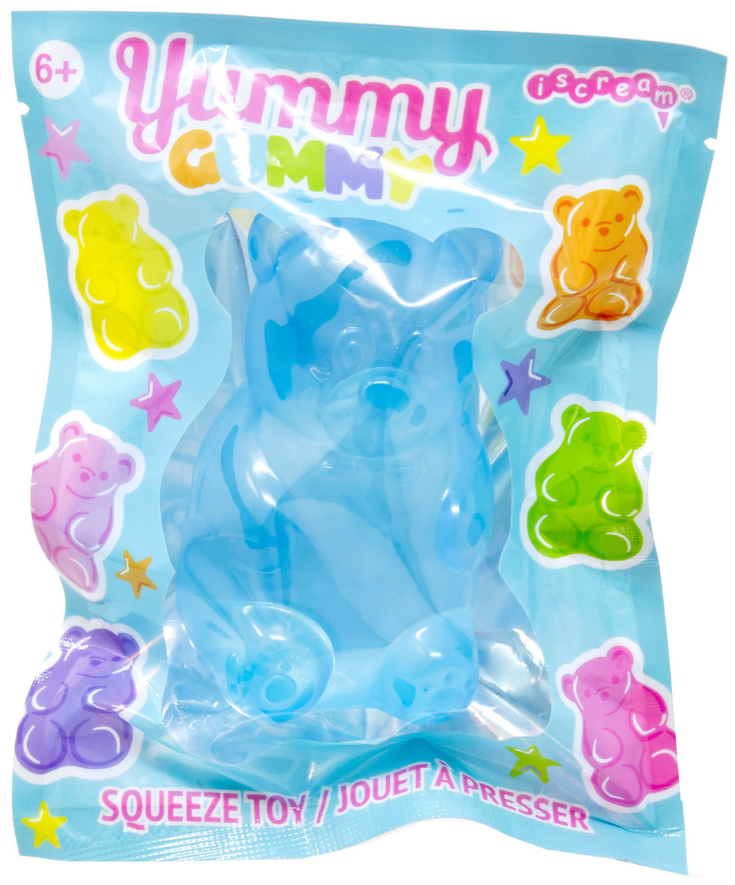 Yummy Gummy Bear BLUE Squeeze Toy、ToyWiz、kayou