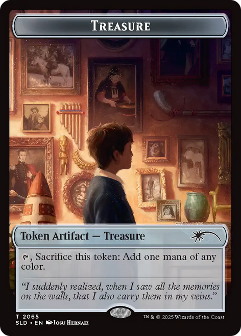 Treasure Token (Secret Lair - Nuestra Magia) | Secret Lair Drops、Magic: The Gathering、kayou