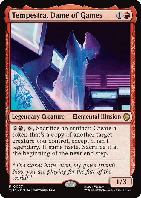 Tempestra, Dame of Games | Teenage Mutant Ninja Turtles Eternal、Magic: The Gathering、kayou