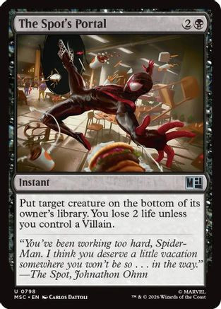 The Spot's Portal (MSC-798) - Commander: Marvel Super Heroes Foil、Wizards of the Coast、kayou