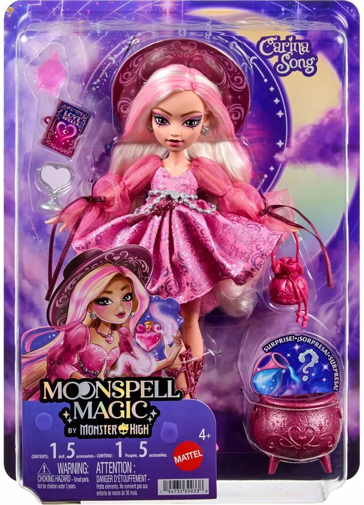 Monster High Moonspell Magic Carina Song Doll Love Witch、ToyWiz、kayou