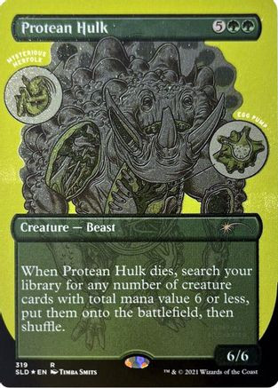 Protean Hulk (Foil Etched) (SLD-319) - Secret Lair Drop Series Foil、Wizards of the Coast、kayou