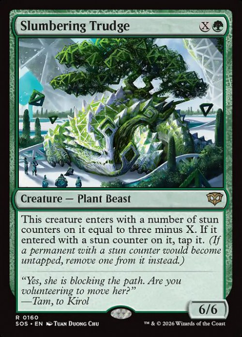 MtG Secrets of Strixhaven Rare Slumbering Trudge #160、ToyWiz、kayou
