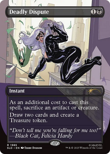 Deadly Dispute (Secret Lair - Marvel's Spider-Man: Villainous Plots) | Secret Lair Drops、Magic: The Gathering、kayou