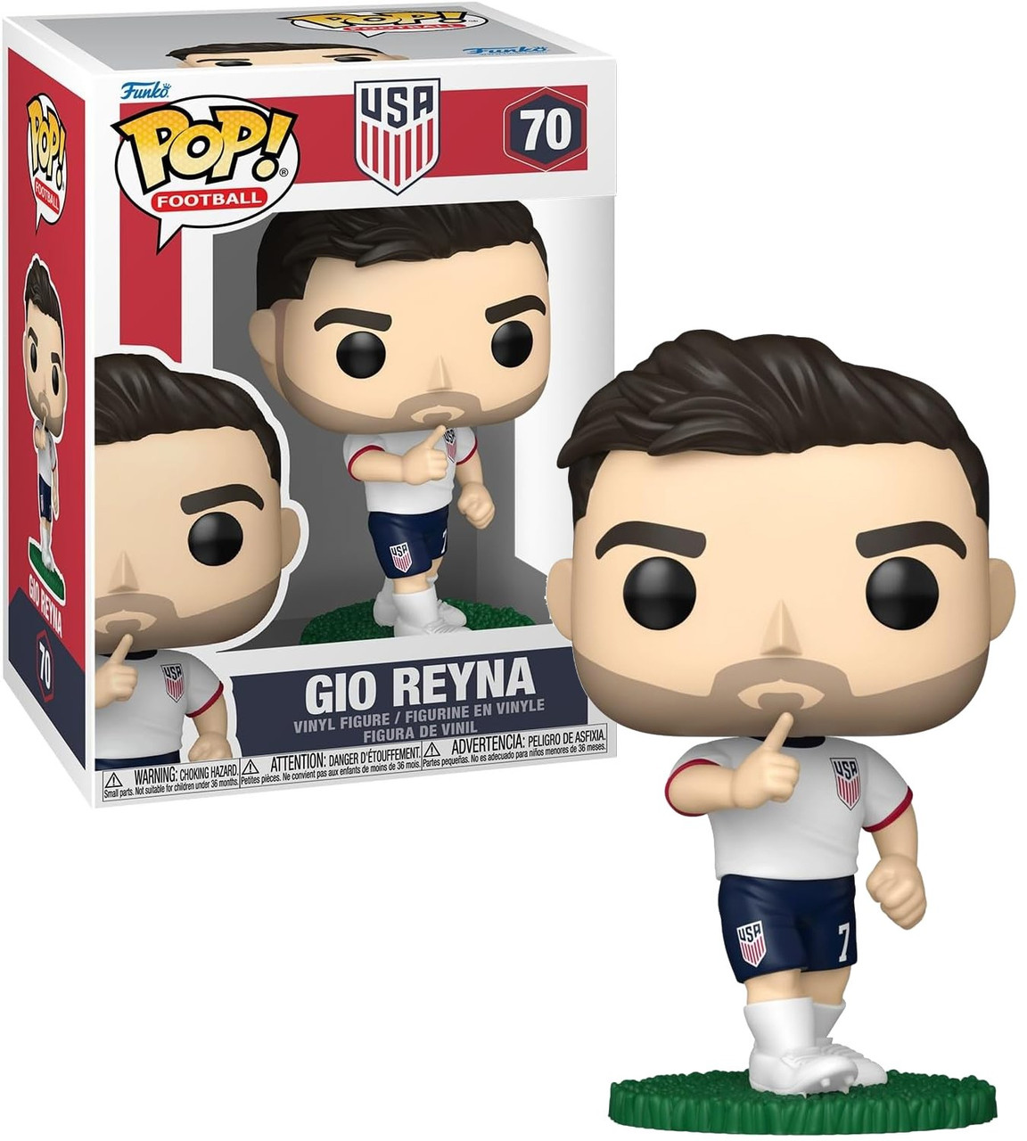 Funko FIFA World Cup 2026 USA POP! Football Giovani Reyna Vinyl Figure、ToyWiz、kayou