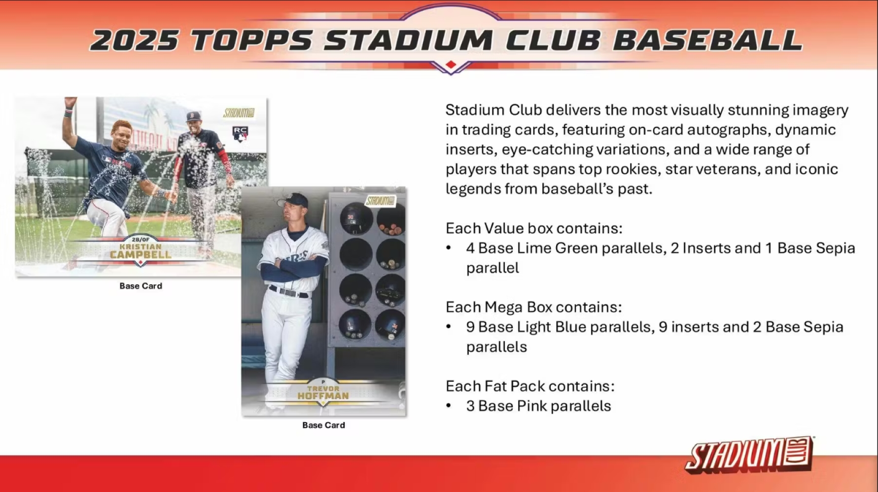 2025 Topps Stadium Club Baseball Mega Box、Topps、kayou