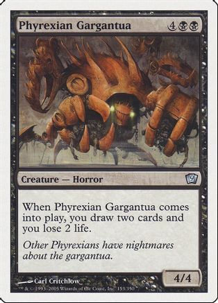 Phyrexian Gargantua (9ED-153) - 9th Edition Foil、Wizards of the Coast、kayou