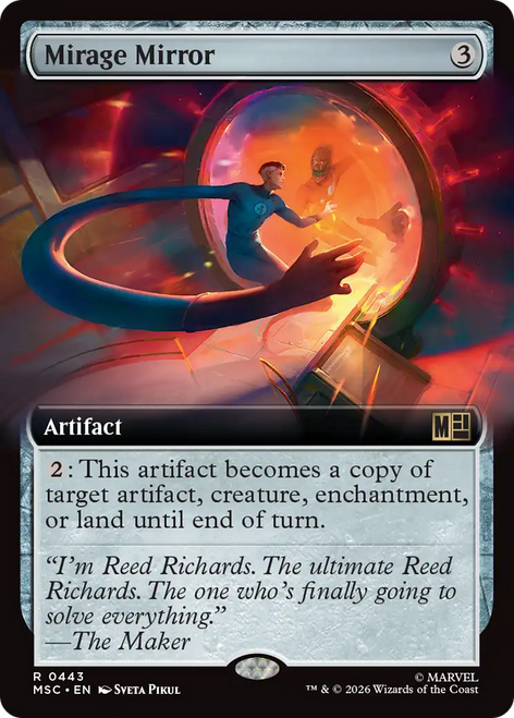 Mirage Mirror (Extended Art) | Marvel Super Heroes Commander、Magic: The Gathering、kayou