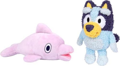 Teddy Bluey & Grey Dancer 8-Inch Plush 2-Pack、ToyWiz、kayou