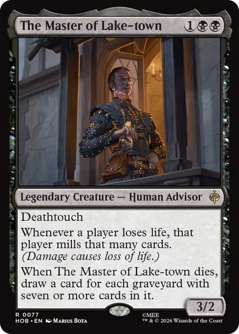 The Master of Lake-town (Foil) | The Hobbit、Magic: The Gathering、kayou