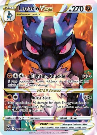 Lucario VSTAR - SWSH291 SWSH291/307 - SWSH Sword Shield Promo Cards Holofoil (MP)、The Pokémon Company、kayou
