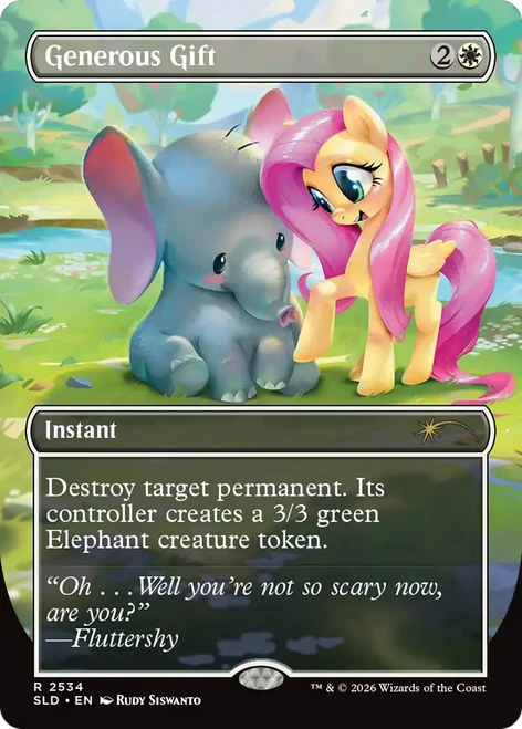 Generous Gift (Secret Lair - My Little Pony: Friendship is Magic) | Secret Lair Drops、Magic: The Gathering、kayou