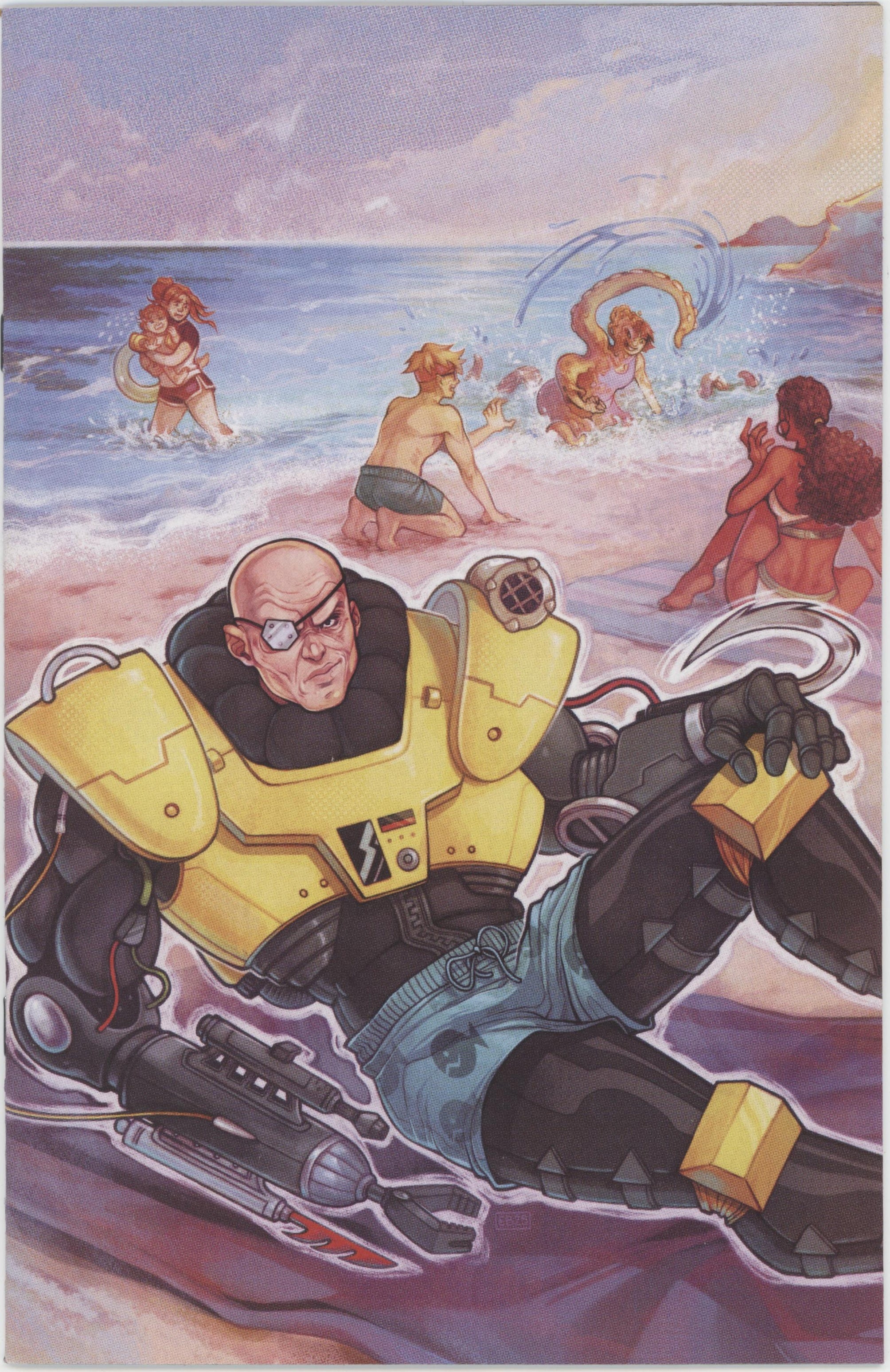 Street Sharks #5 Variant RIA (10) (Beals Full Art)、IDW Publishing、kayou