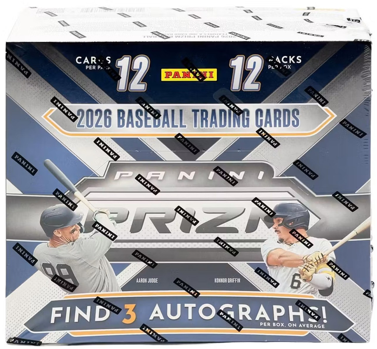 MLB Panini 2026 Prizm Baseball Trading Card HOBBY Box 12 Packs、ToyWiz、kayou