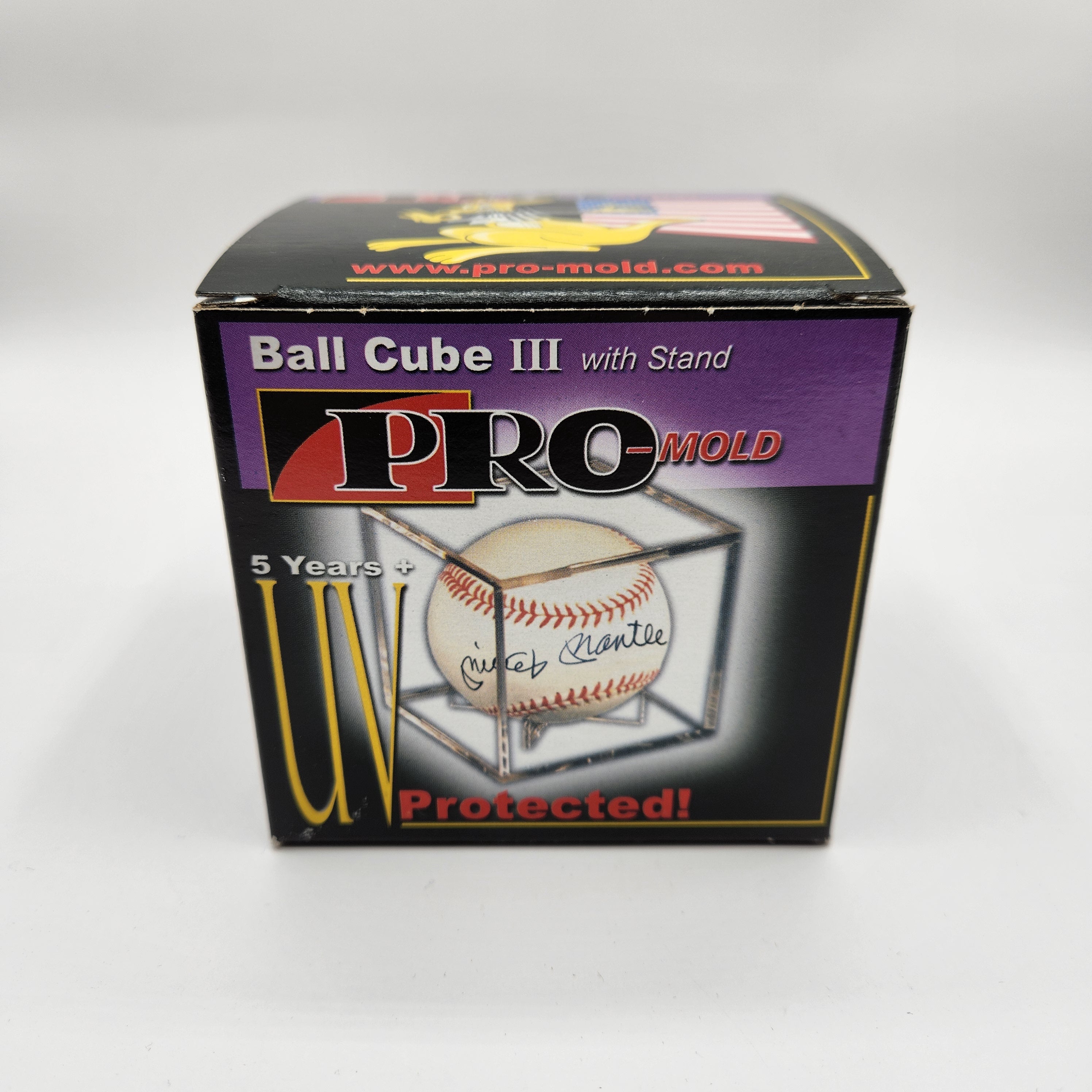 Pro-Mold: Ball Cube III with Stand Baseball Holder、Pro Mold、kayou