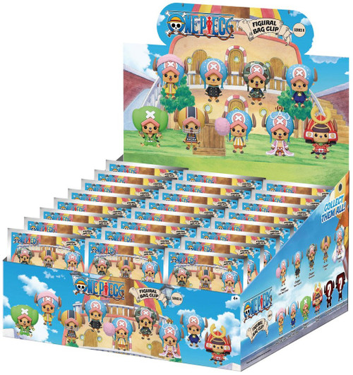 One Piece 3D Figural Keyring Series 8 The Best of Chopper Mystery Box、ToyWiz、kayou