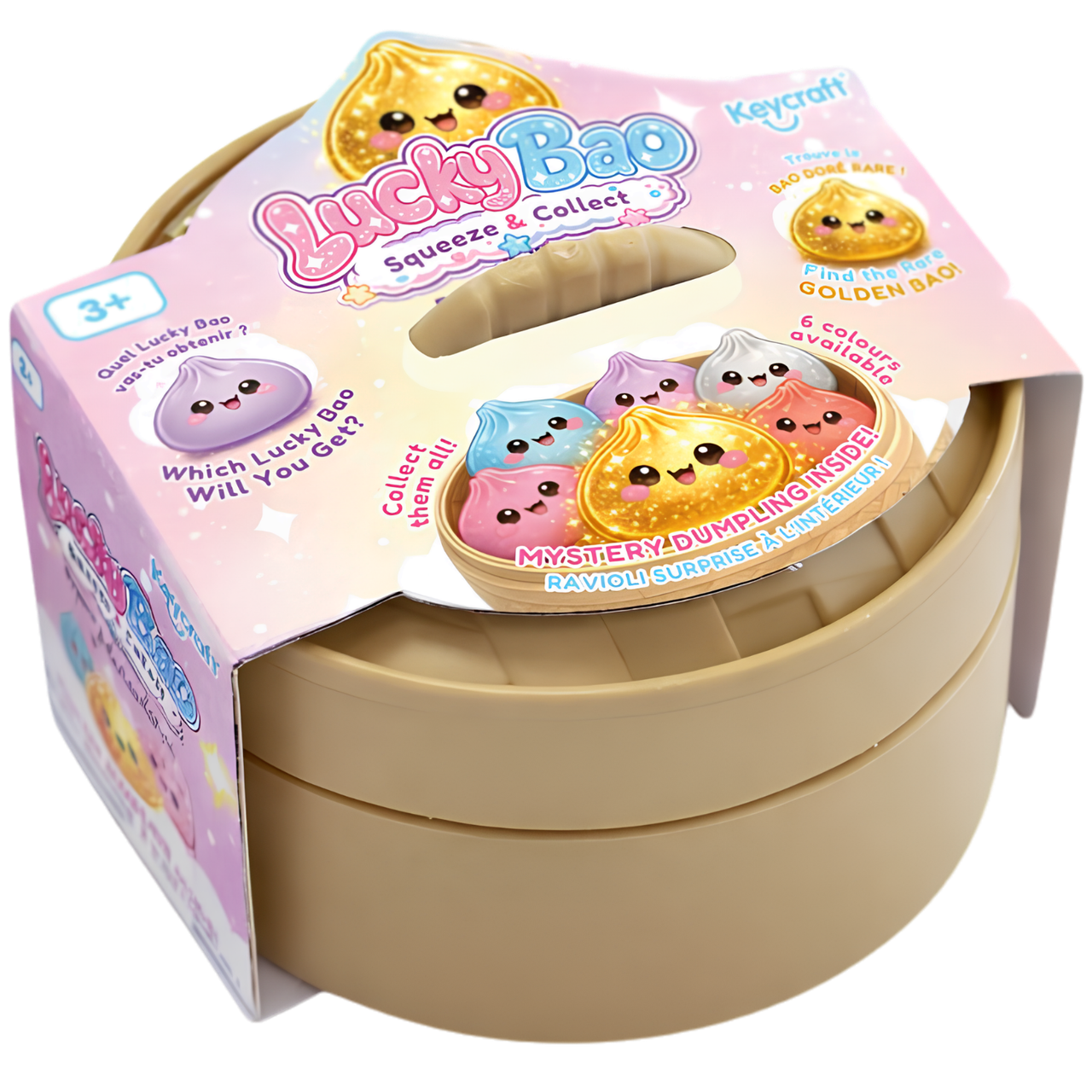 Lucky Bao Mystery Squishy Dumpling (Mini) - Blind Box、Keycraft Global、kayou