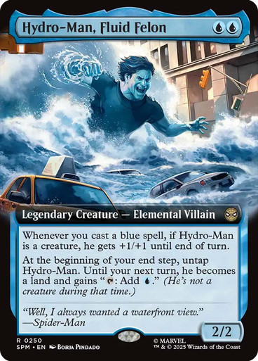 Hydro-Man, Fluid Felon、Magic: The Gathering、kayou