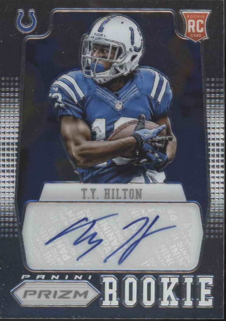 TY Hilton 2012 Panini Prizm RC Auto 017/399 #270、Collector Store LLC、kayou