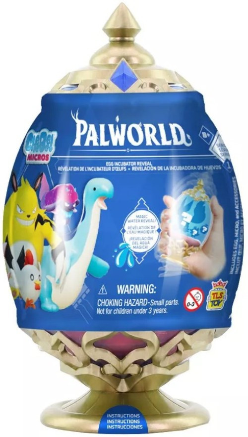 Palworld CheeBee! Micro Series 1 Egg Incuabator Reveal 1.5-Inch Mystery Pack 1 RANDOM Figure、ToyWiz、kayou