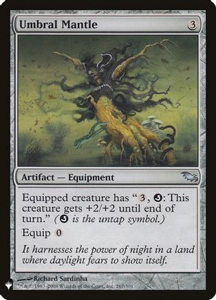 Umbral Mantle (LIST-267) - The List Reprints、Wizards of the Coast、kayou
