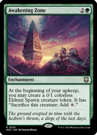 Awakening Zone (Ripple Foil) (M3C-222) - Modern Horizons 3 Commander Foil、Wizards of the Coast、kayou