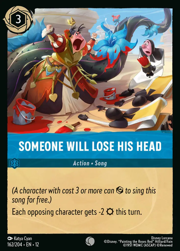Someone Will Lose his Head (Foil) | Wilds Unknown、Disney Lorcana、kayou