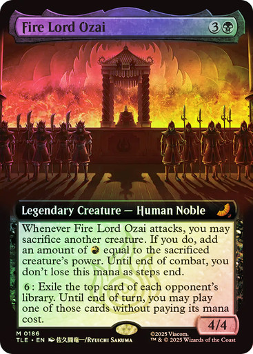Fire Lord Ozai (TLE2-186)、Magic: The Gathering、kayou