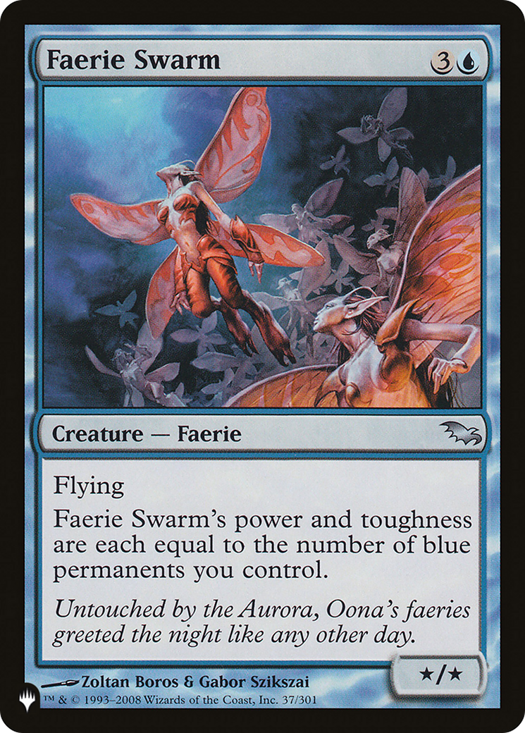 Faerie Swarm (LIST-37/301) - The List、Wizards of the Coast、kayou