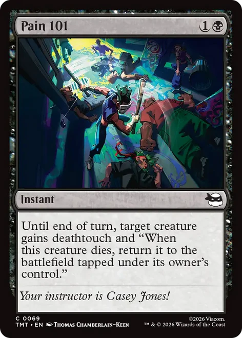 Pain 101 (Foil) | Teenage Mutant Ninja Turtles、Magic: The Gathering、kayou