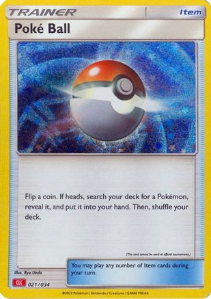 Poke Ball (CLC) 21 - Trading Card Game Classic Holofoil、The Pokémon Company、kayou