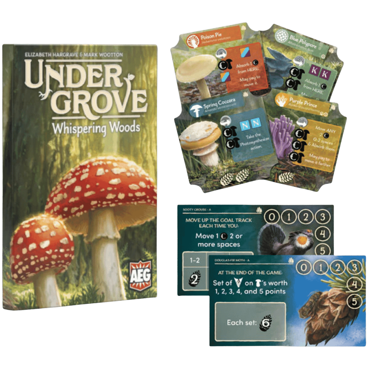 Undergrove: Whispering Woods Mini-Expansion (Add to cart to see price)、Alderac Entertainment Group、kayou