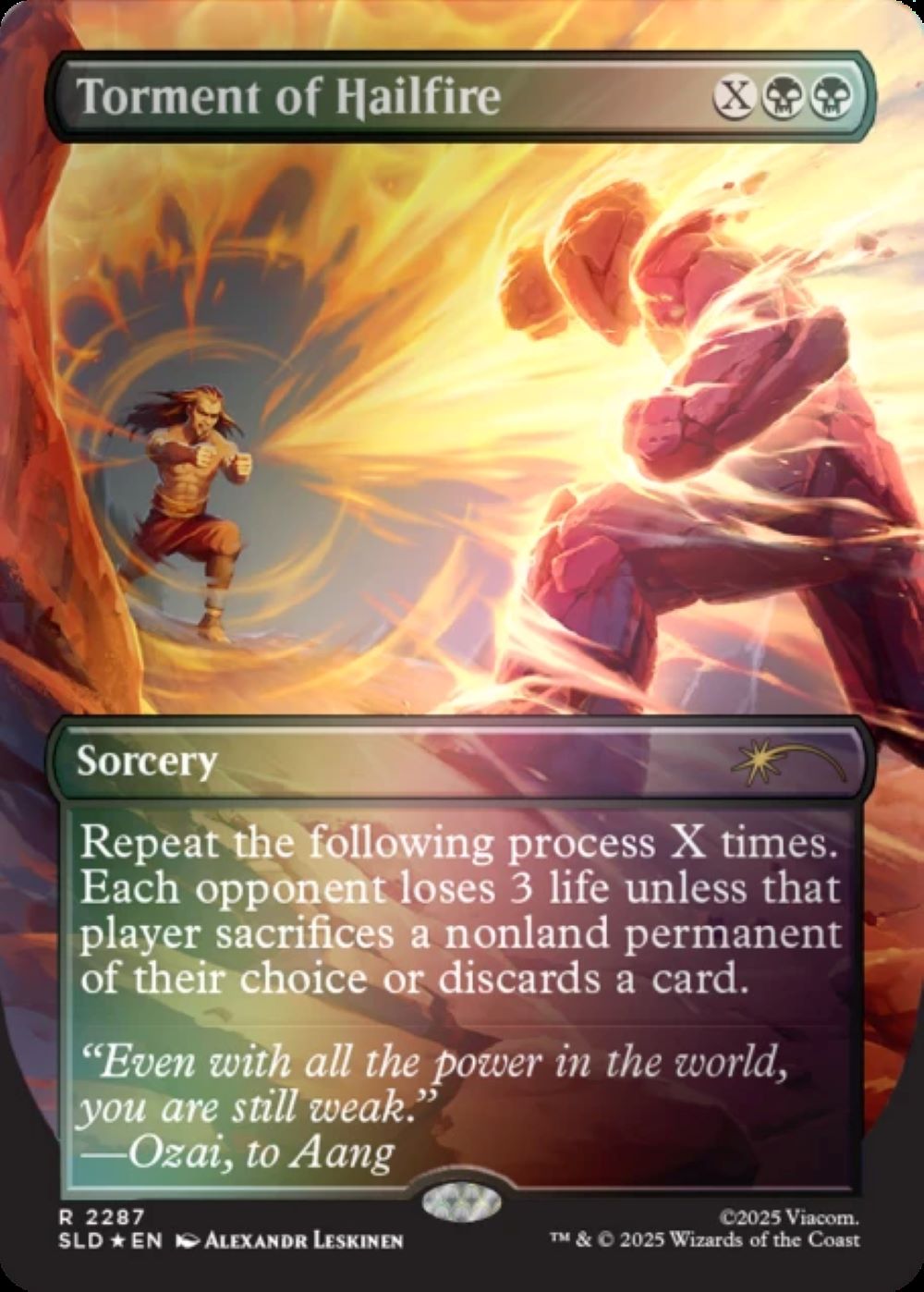 Magic the Gathering Avatar the Last Air Bender Secret Lair - Everything Changed Rainbow Foil Edition、Magic the Gathering、kayou