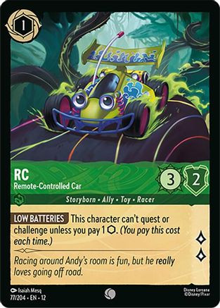 RC - Remote-Controlled Car (77/204) - Wilds Unknown Cold Foil、Ravensburger、kayou