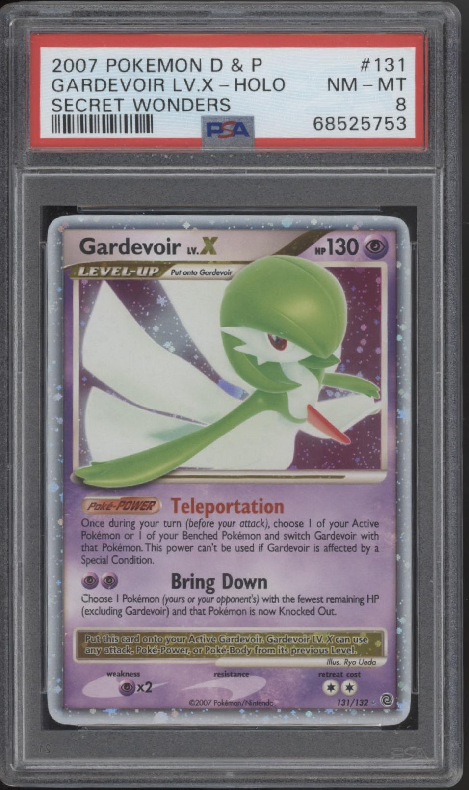 Gardevoir LV X Pokemon Secret Wonders Holo #131 PSA 8、Collector Store LLC Gaming、kayou