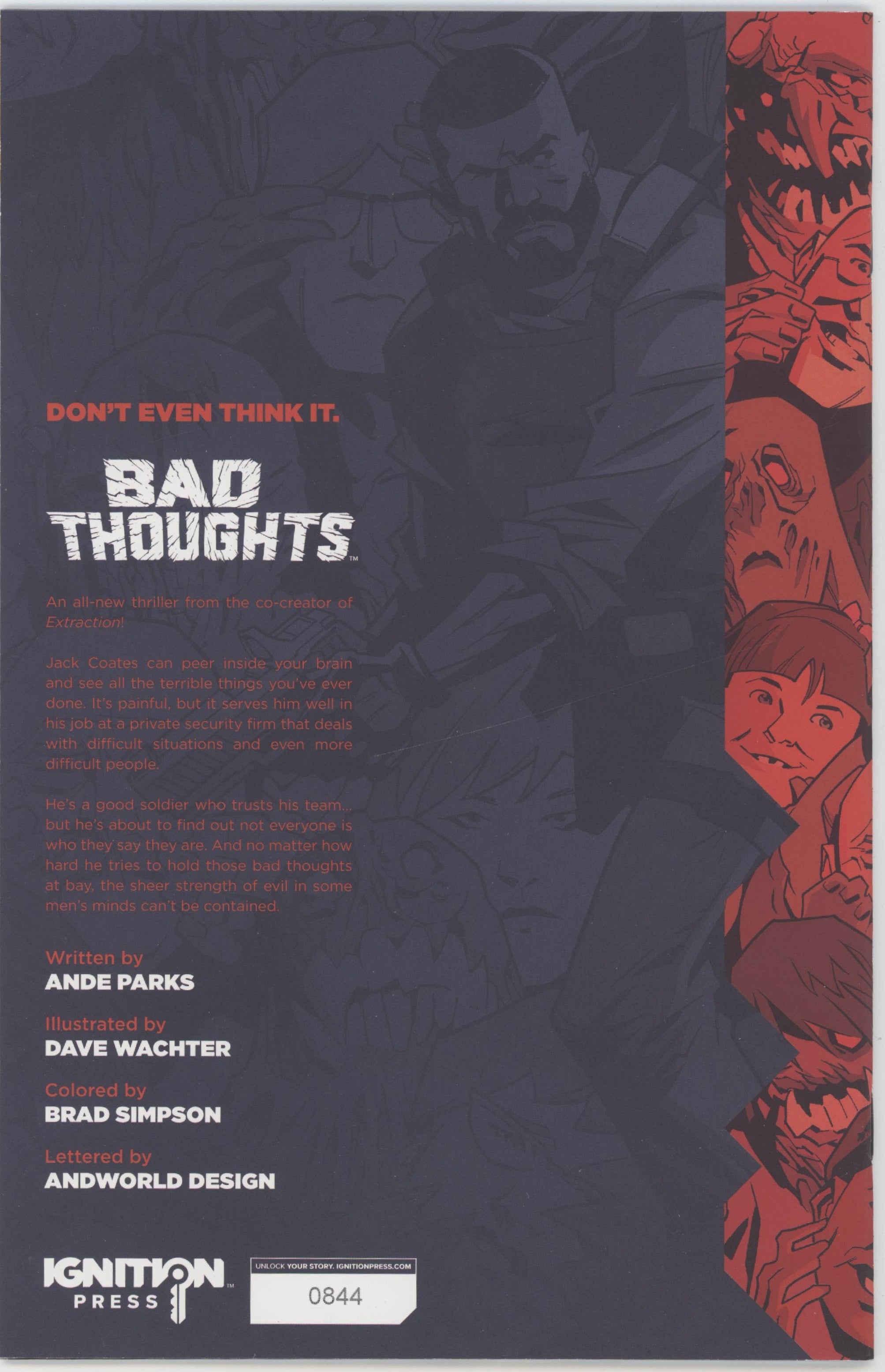 Bad Thoughts #1 Cover C Phil Hester 1 in 10、Ignition Press、kayou
